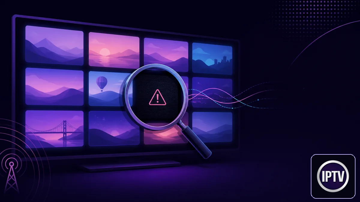 Chaîne IPTV ne marche pas : diagnostic d’une chaîne défaillante dans une grille fonctionnelle