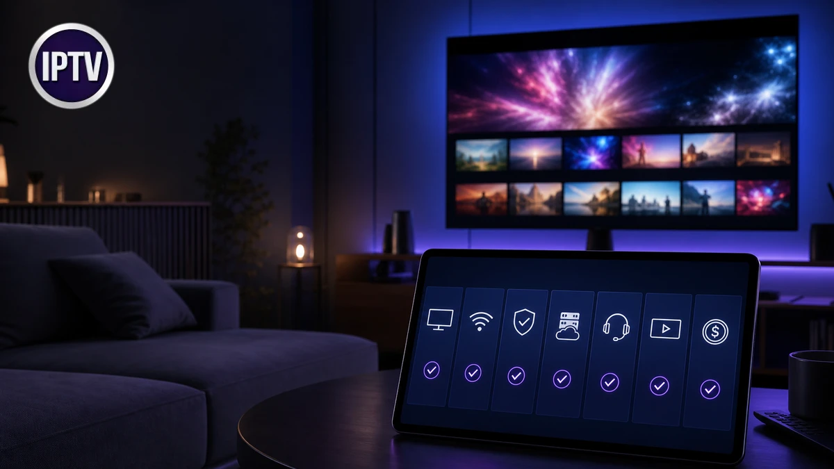 Choisir un abonnement IPTV avec sept critères