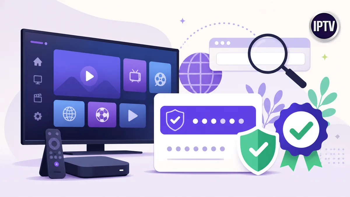 Code IPTV fiable vérifié avec boucliers de sécurité