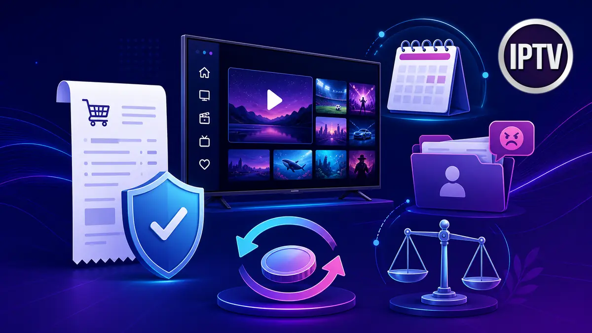 Garantie et remboursement d'un abonnement IPTV