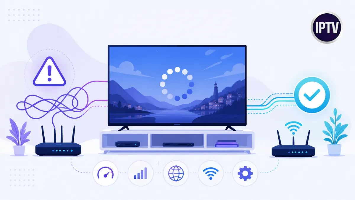 Solutions au buffering IPTV 4K