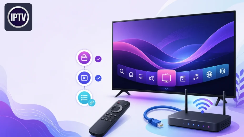 Installation IPTV sur Smart TV LG webOS