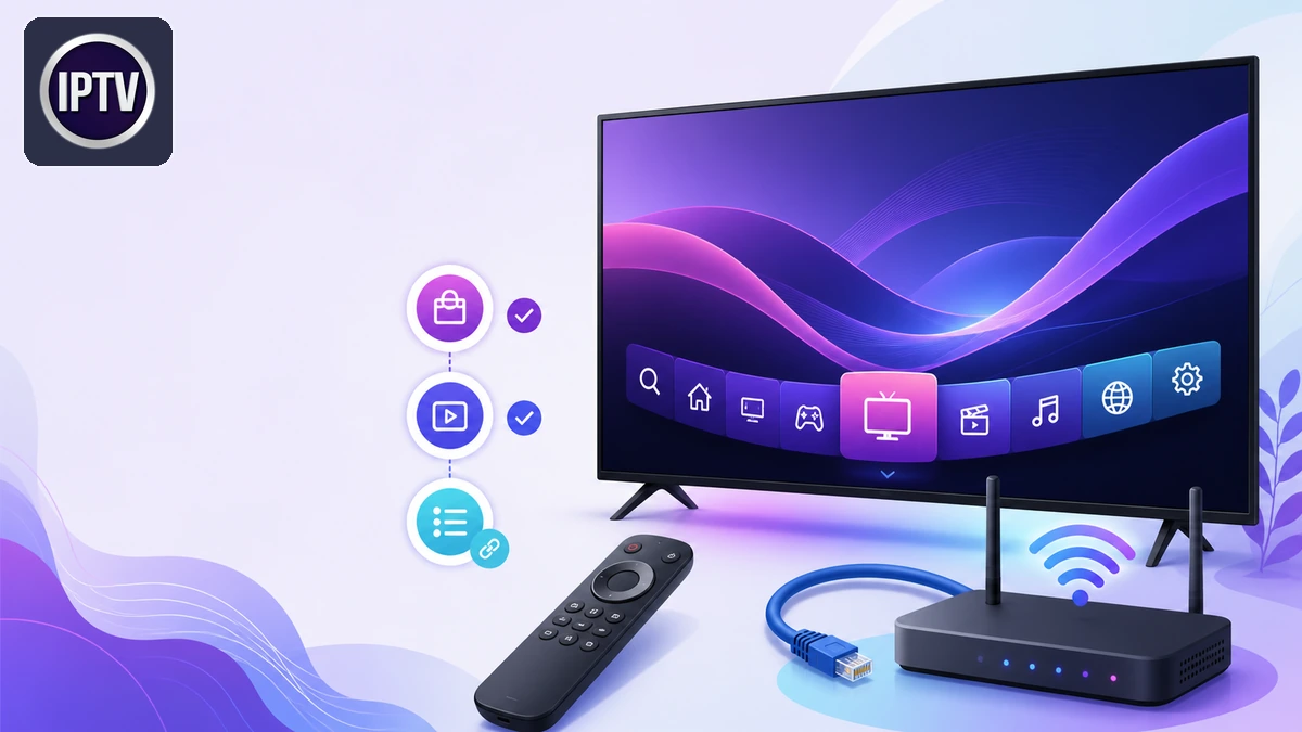 Guide IPTV LG webOS sur Smart TV