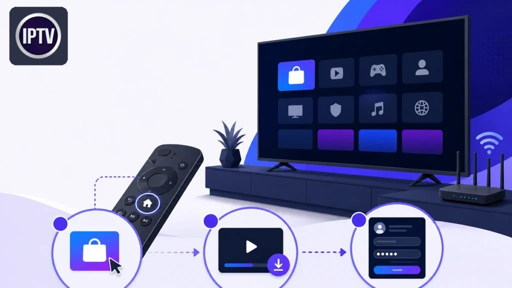 Installation IPTV sur Smart TV Samsung Tizen
