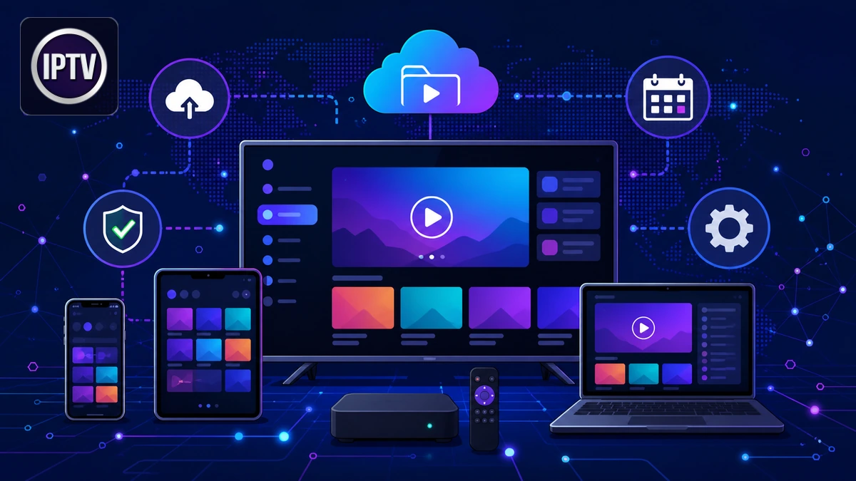 IPTV Smarters Pro sur télévision, mobile, tablette et ordinateur avec EPG et sécurité