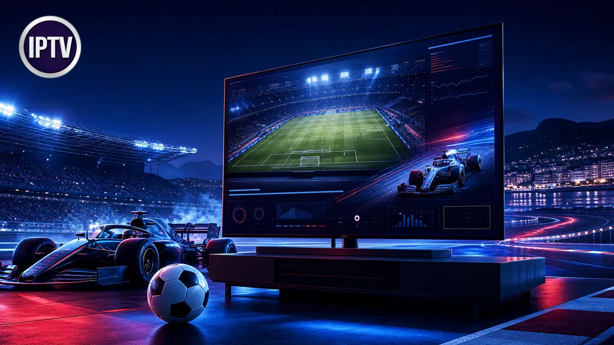 IPTV sport 2026 avec football Ligue 1, compétition européenne et Formule 1
