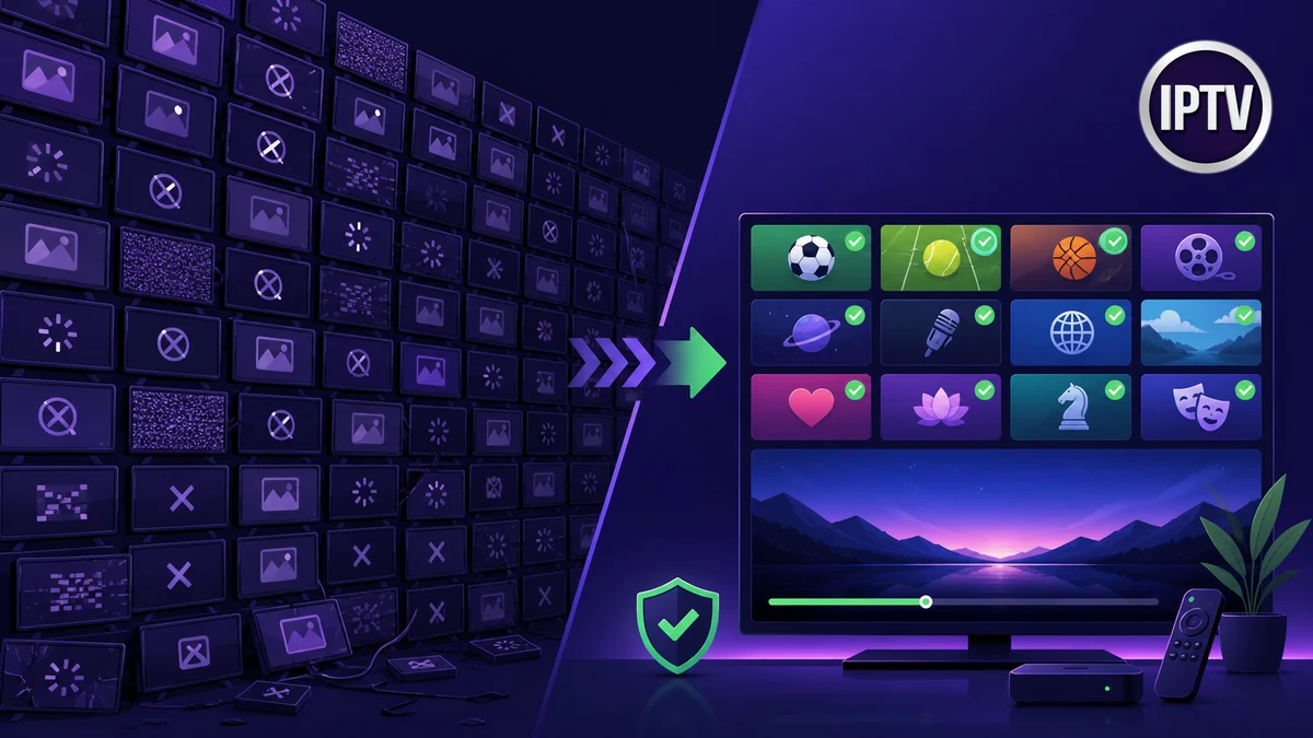 Nombre de chaînes dans un abonnement IPTV
